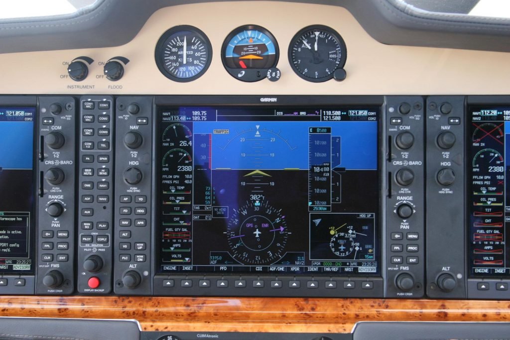 Airplane Glass Cockpit